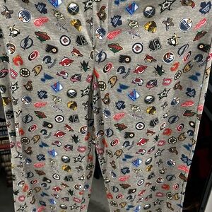 NHL Logos pajamas pants